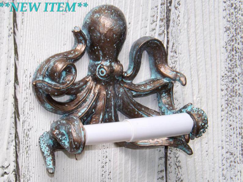 Octopus Designed Toilet Paper Holder