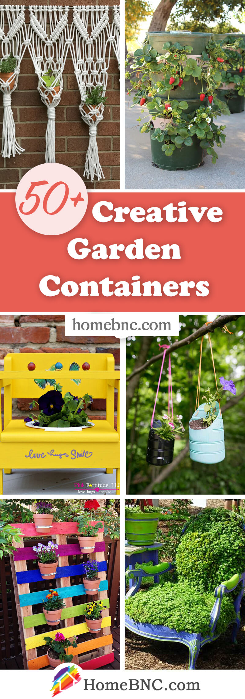 Creative Garden Container Ideas