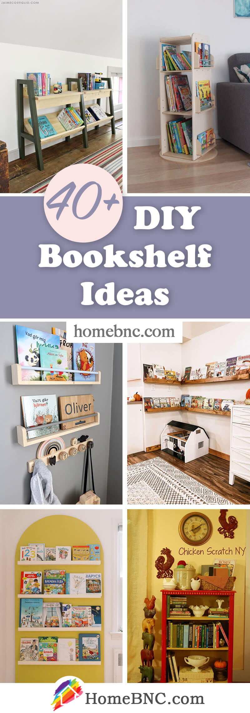 DIY Bookshelf Ideas