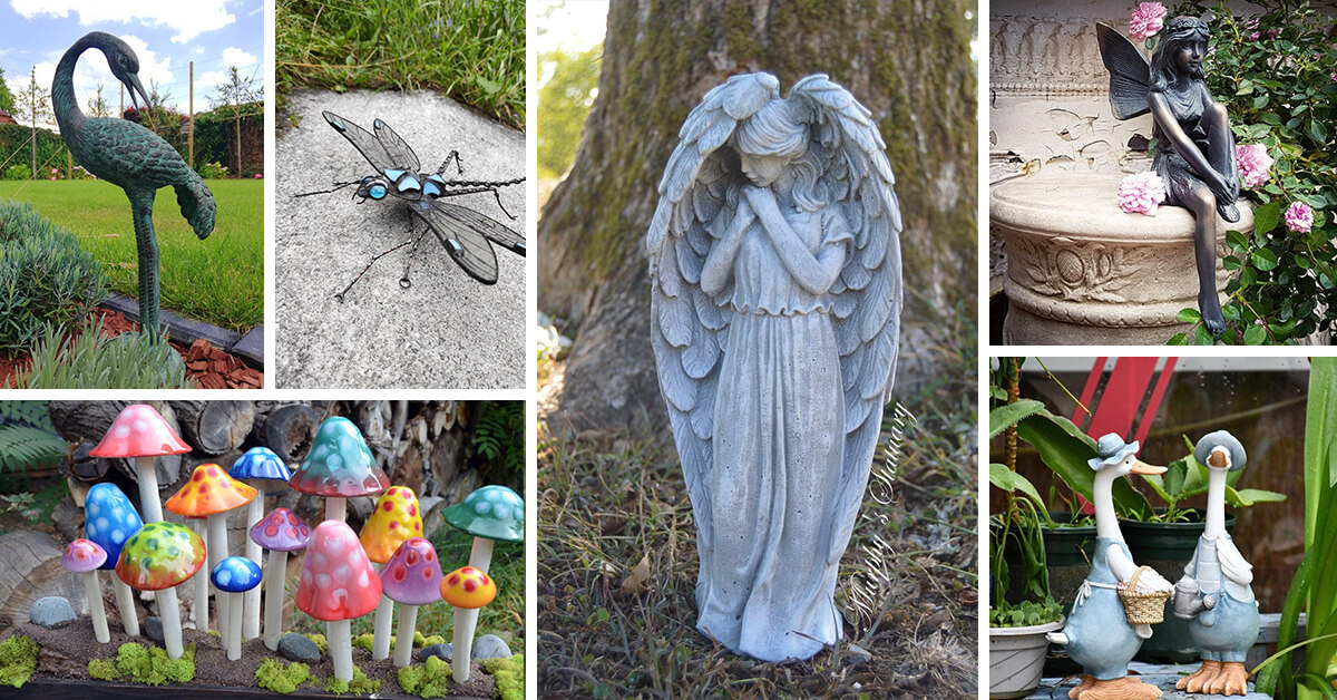 25 Best Garden Statues And Sculptures, Creative Concrete Ornaments For The Garden