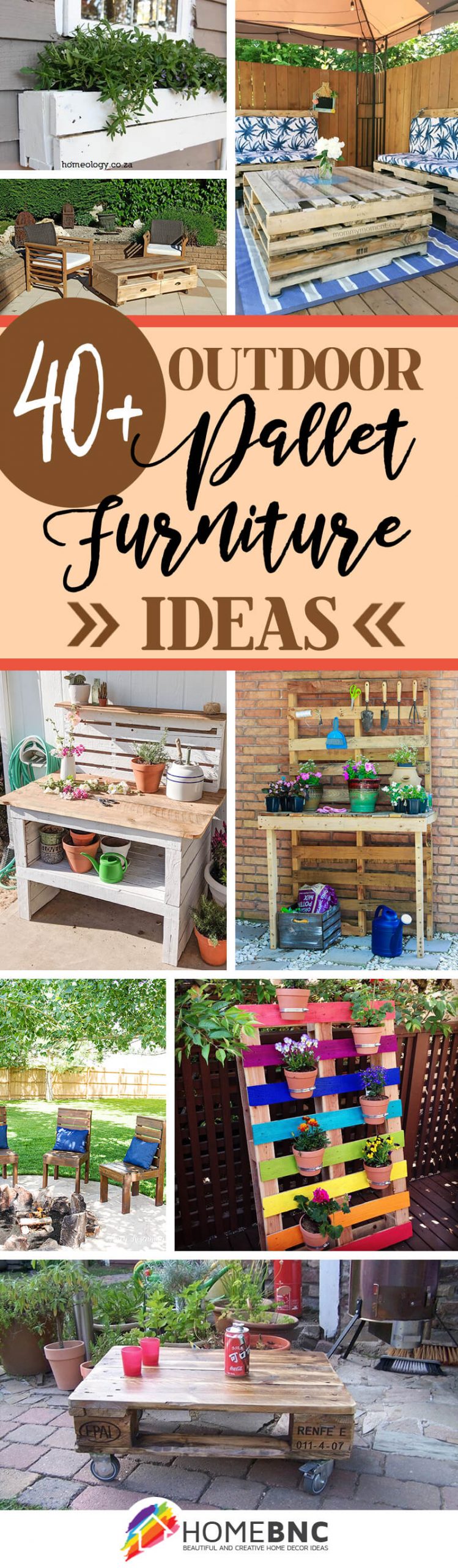 Outdoor Pallet Furniture Decorations