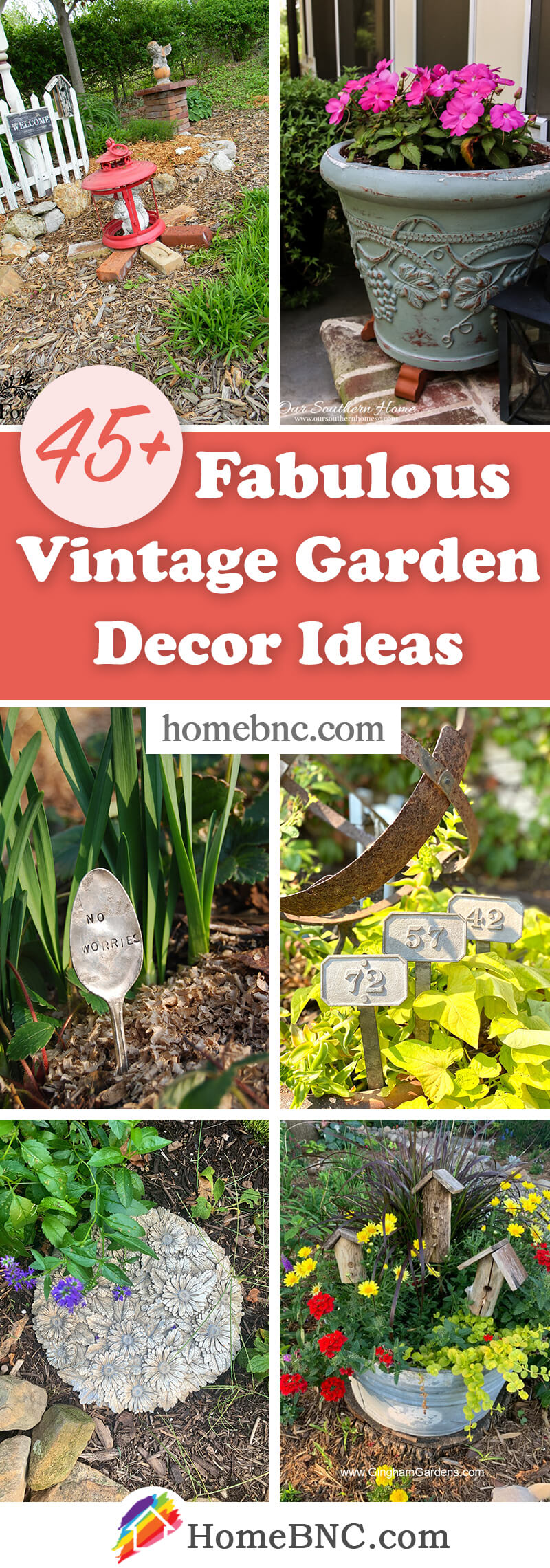 Vintage Garden Decor Ideas