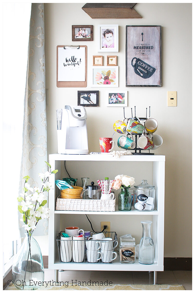 Small Space Coffee Corner for the Home