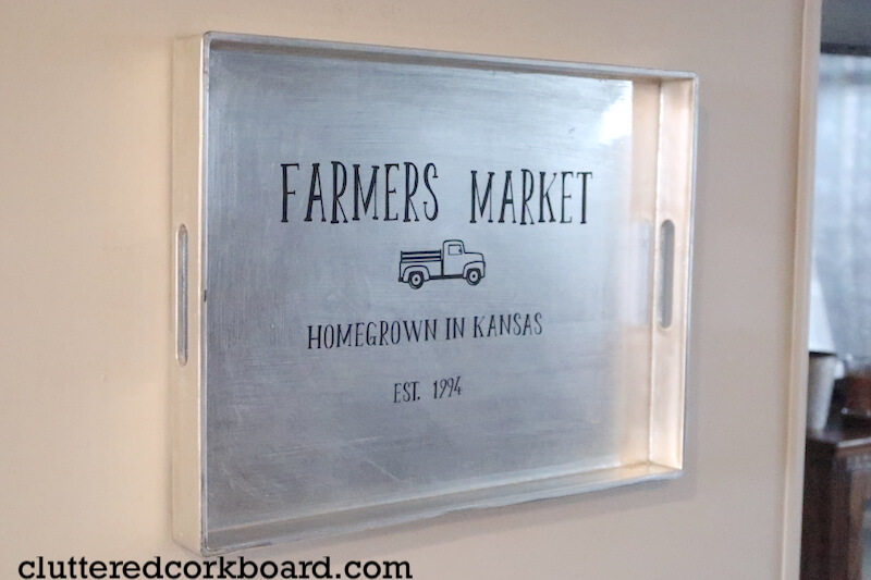 Farmer's Market Tray Wall Art