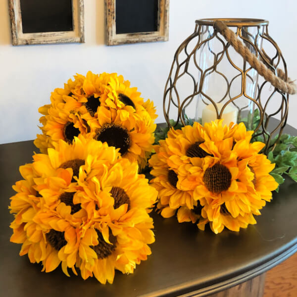 DIY Sunflower Rustic Summer Decor Ideas