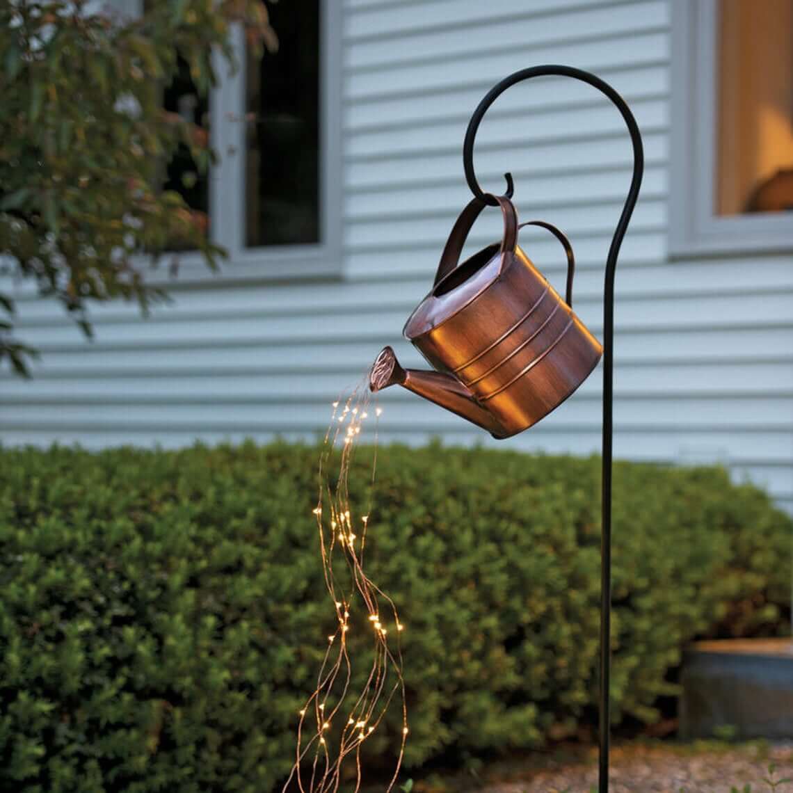 Light Up the Night Copper Watering Can
