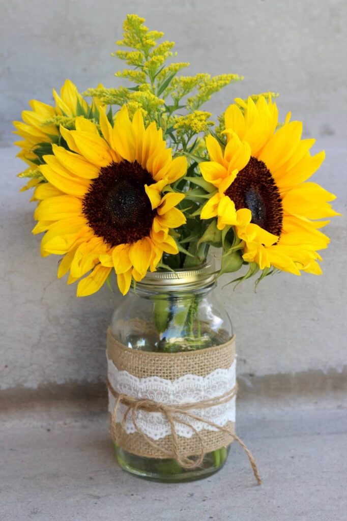 40 Best DIY Mason Jar Flower Arrangement Ideas And Designs For 2023   17c Diy Mason Jar Flower Arrangements Ideas Homebnc V2 Ltr 682x1024 