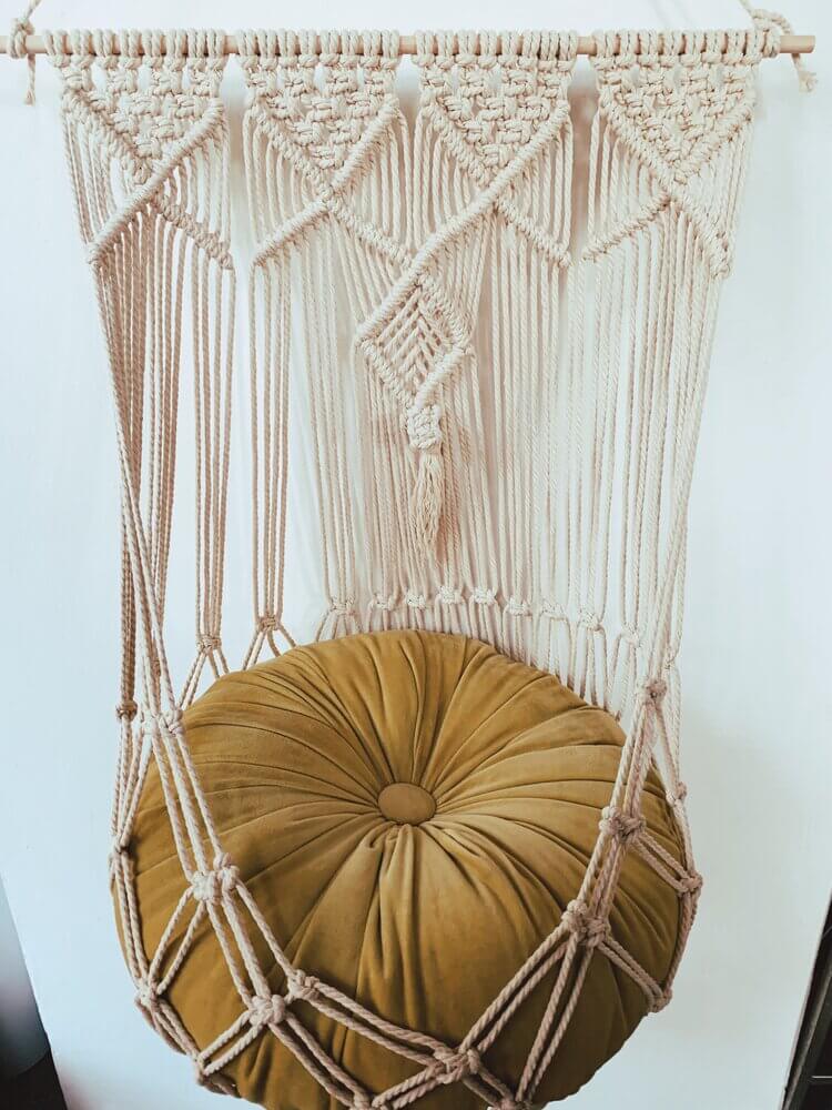 Unique Macrame Cat Hangout Hammock