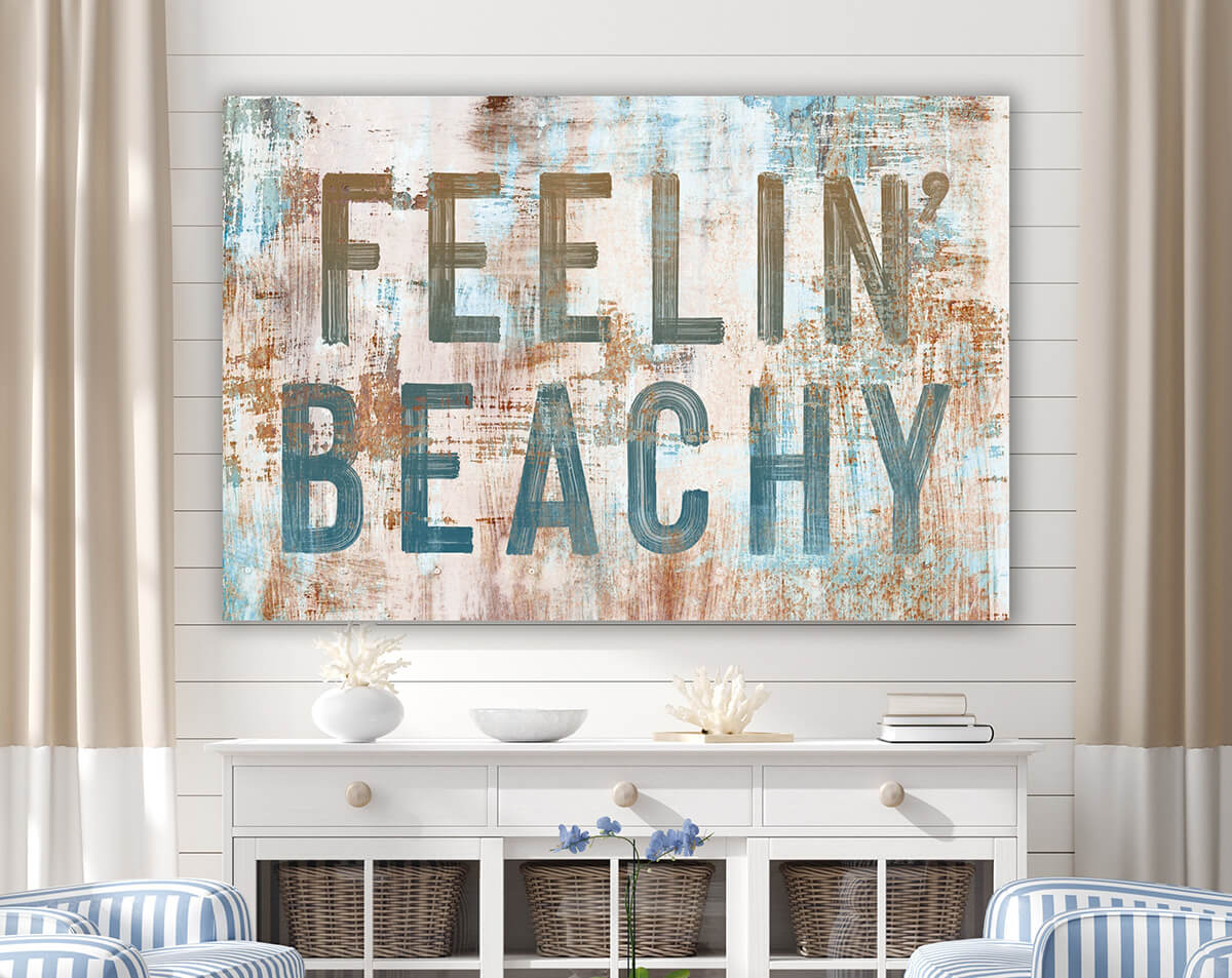 Rustic Feelin’ Beachy Wall Art