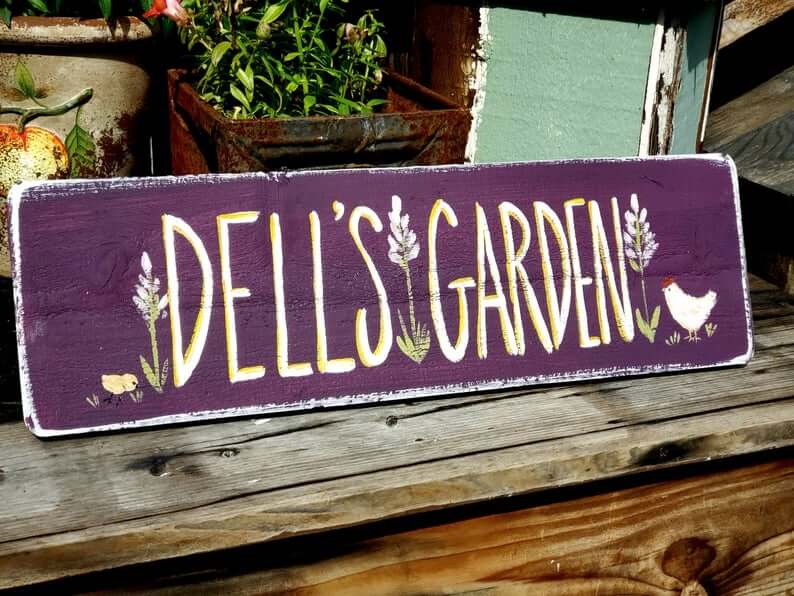 50+ Best Garden Sign Ideas and Designs for 2021