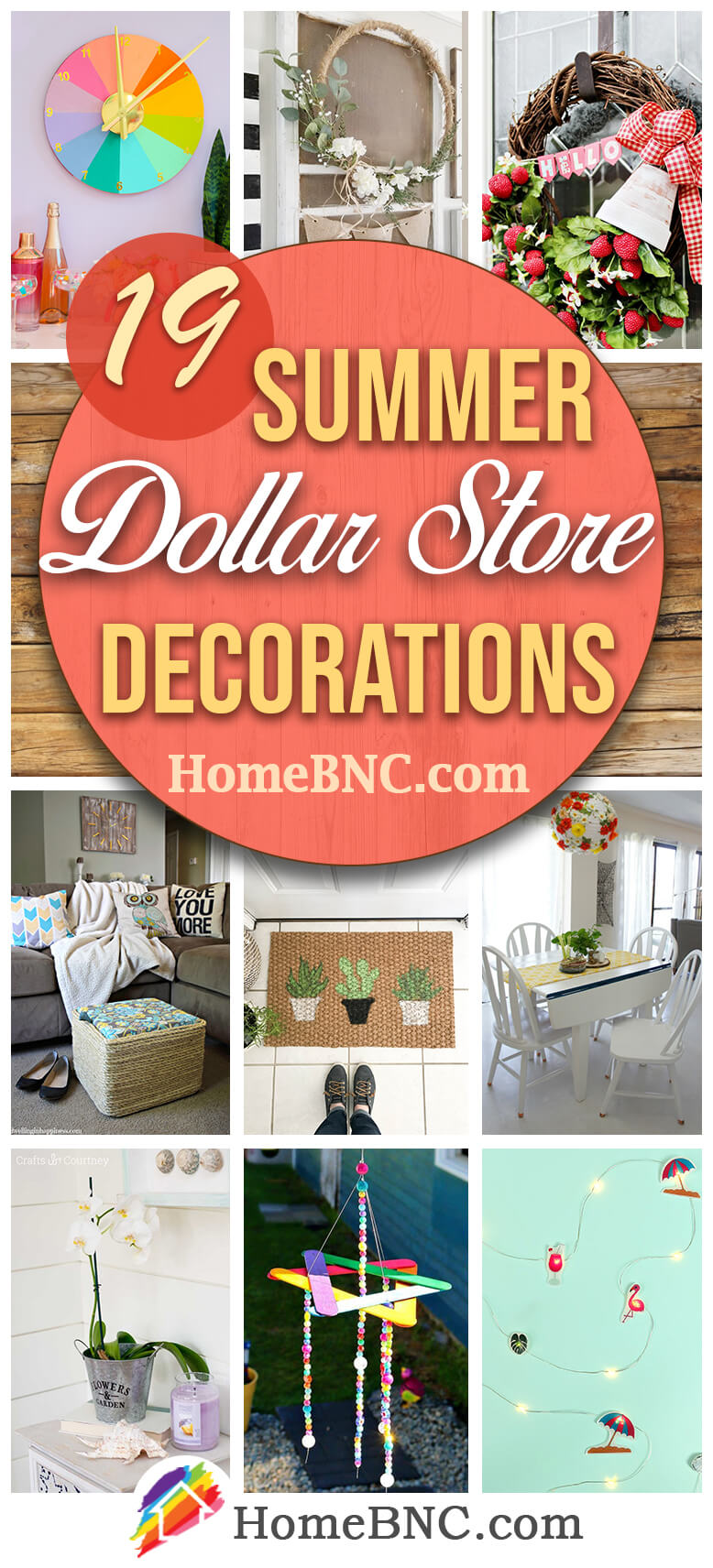 Best Dollar Store Summer Decoration Ideas