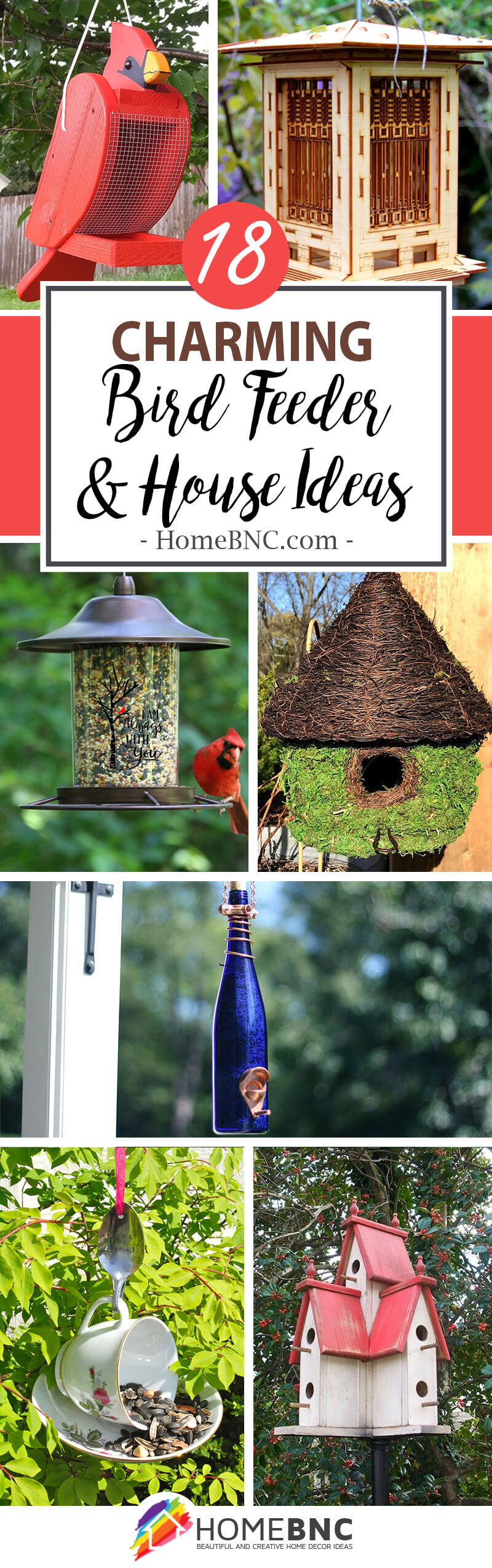 Download 18 Best Unique Bird Feeders And Houses For 2021