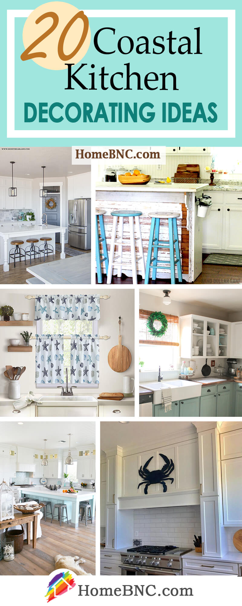 20 Best Coastal Kitchen Decor and Designs Ideas for 20