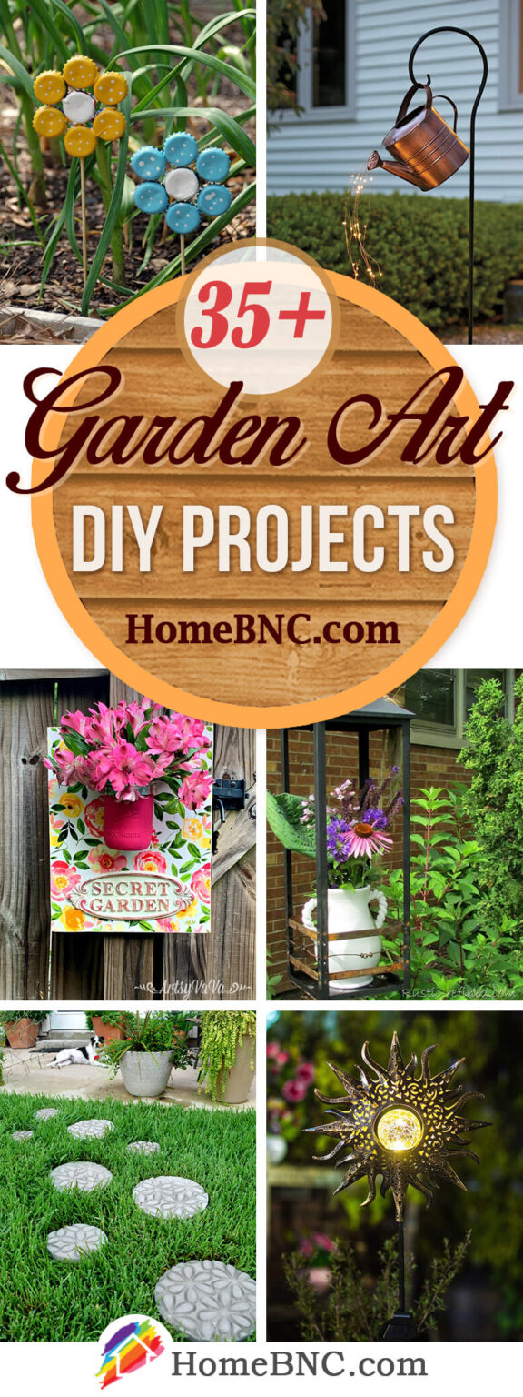 35+ Best Garden Art DIY Projects and Ideas for 2022