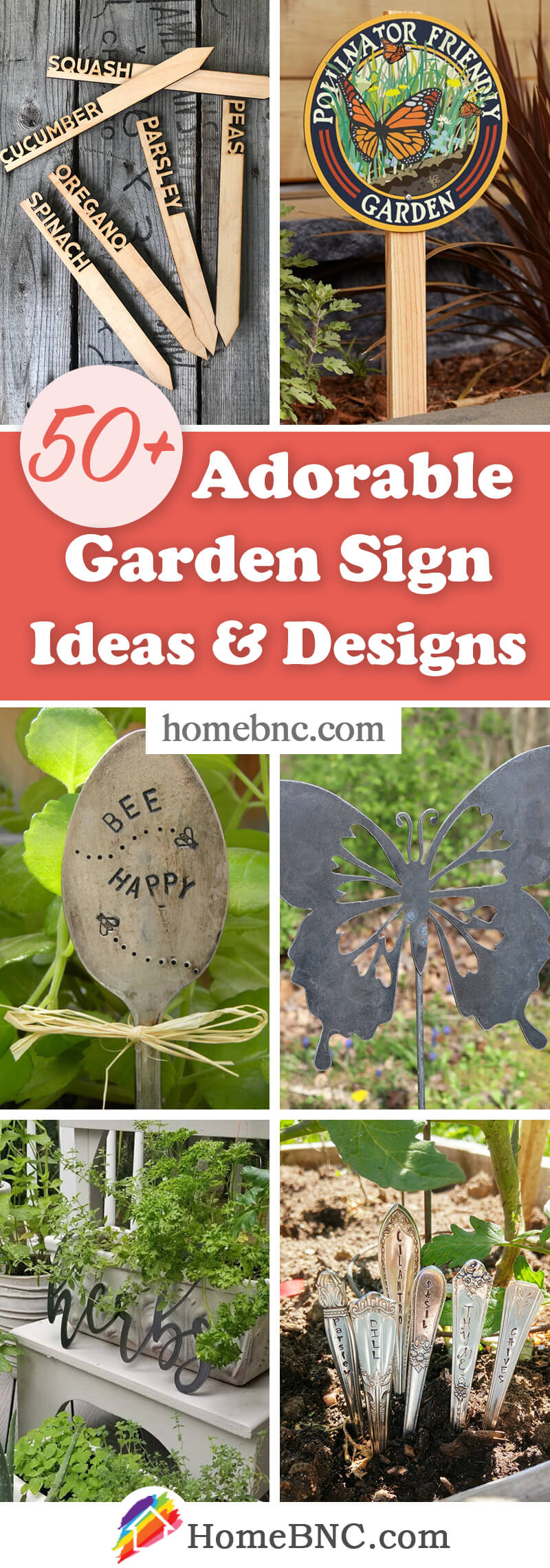 garden bed signs