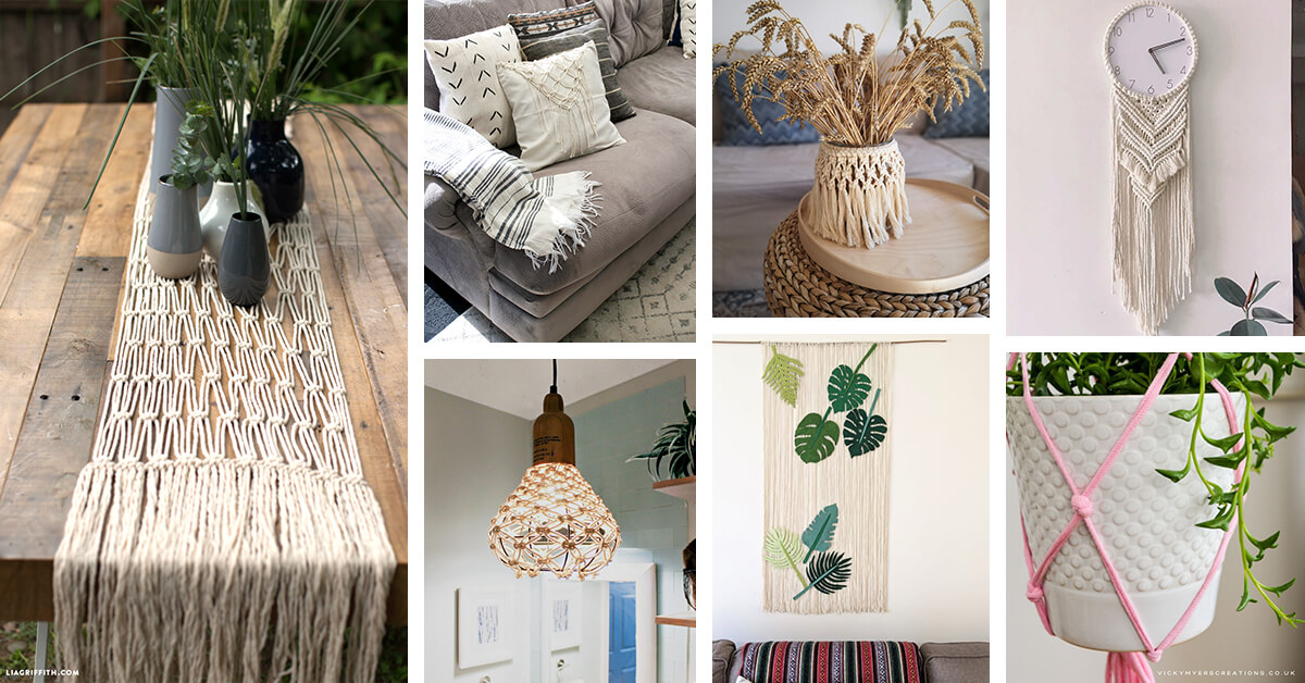 Featured image for “28 Unique Ways to Decorate Your Home with Macrame”