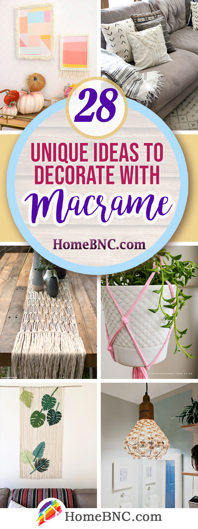 Best Macrame Home Decor Ideas