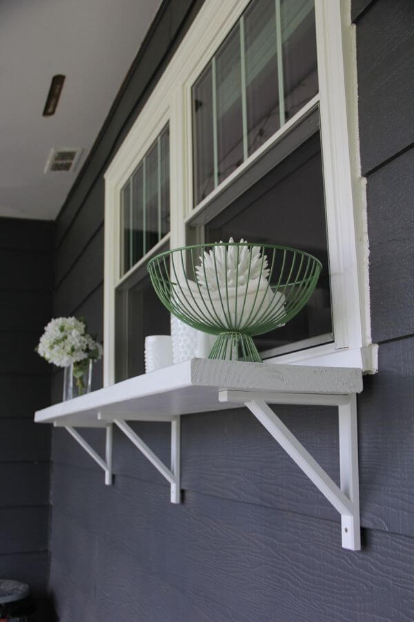 Outdoor Window Ledge Shelf Unit