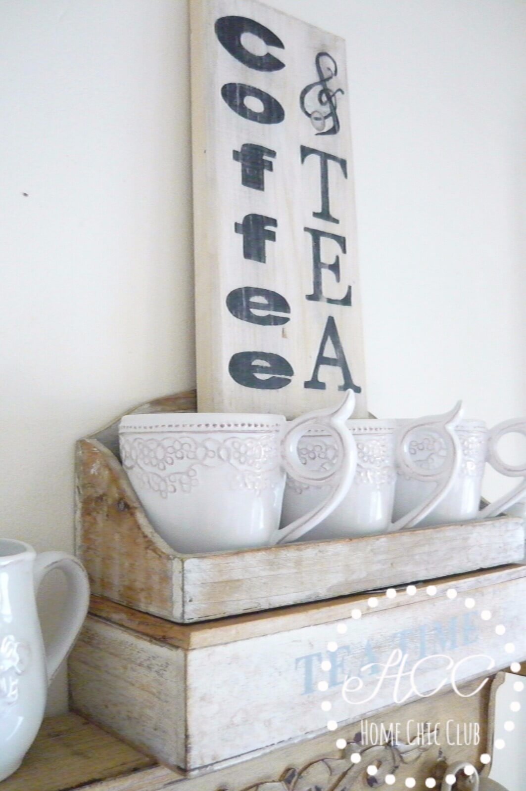 Cozy Coffee and Tea Kitchen Sign