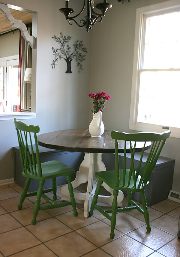 Best Rustic Diy Farmhouse Table Ideas, Small Country Style Dining Table