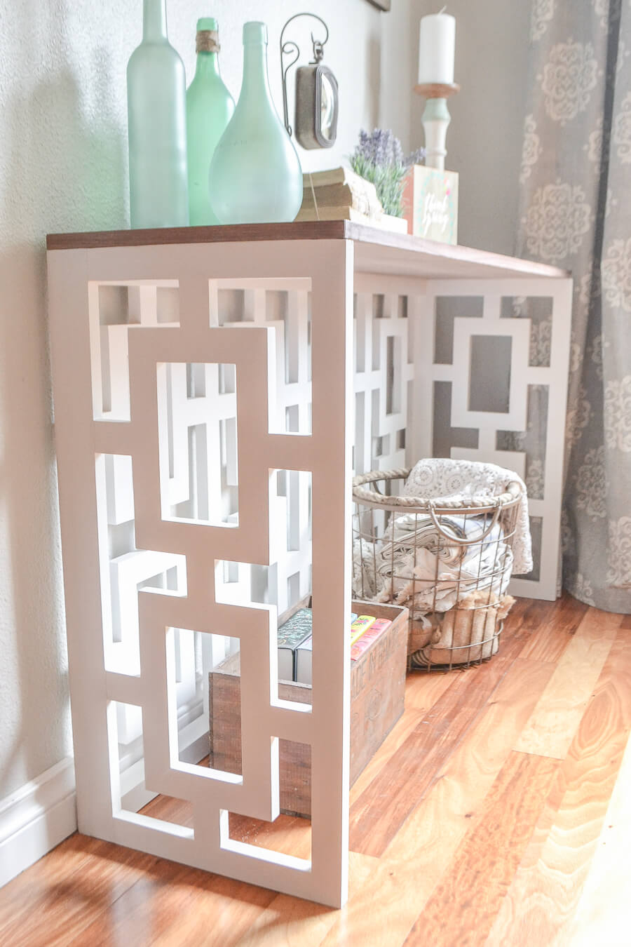 Stunning Fretwork Console or Side Table
