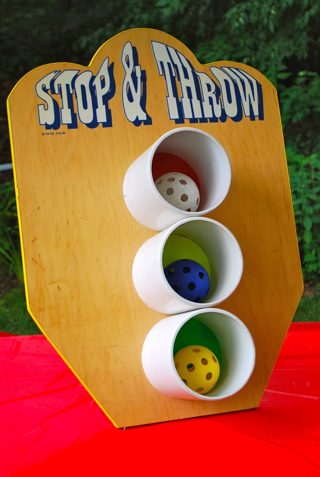 Stop and Throw Skee Ball Carnival Game