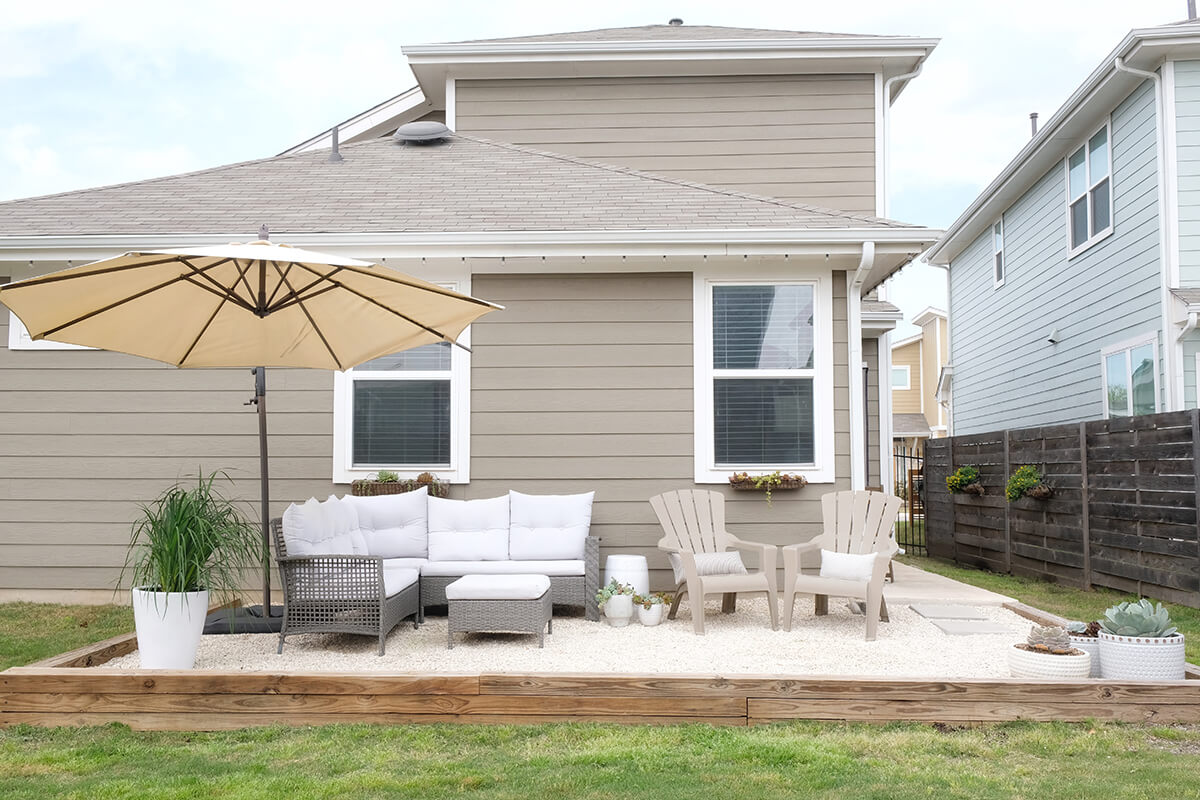 A Gravel Patio That’s Easy and Affordable