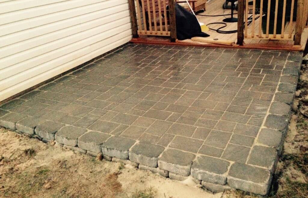 A Stunning Patio Paver Area You Can Do Yourself