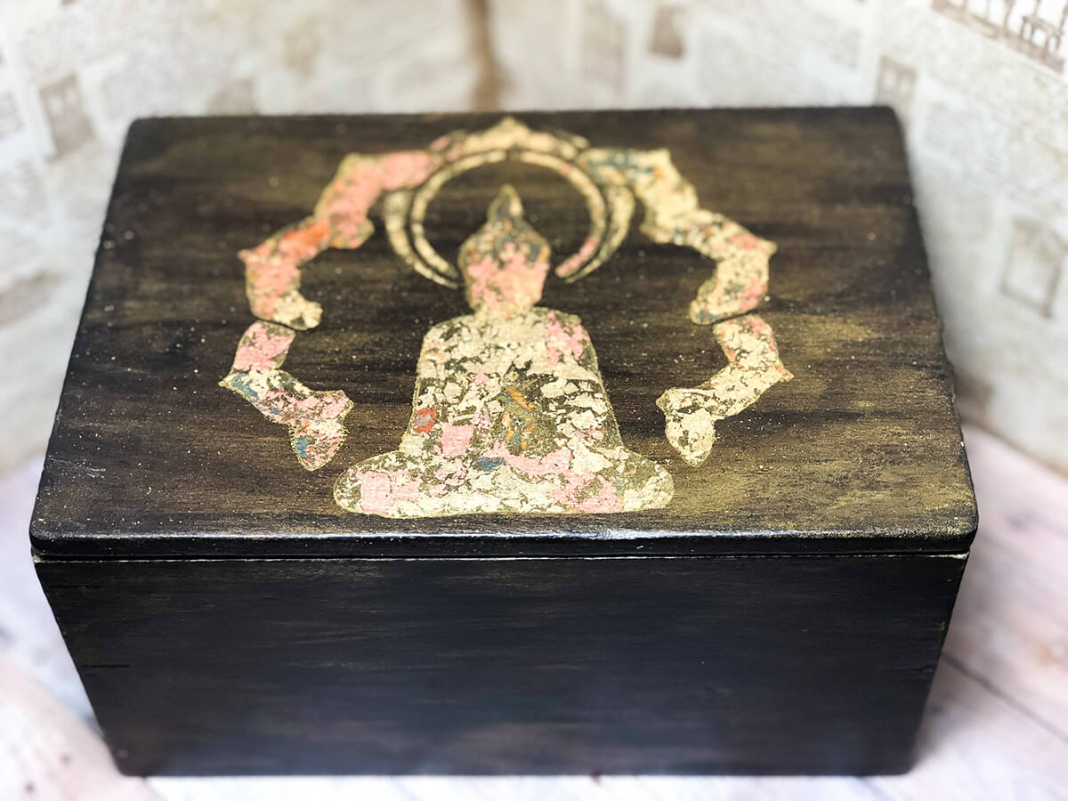 A Distressed Buddha Box