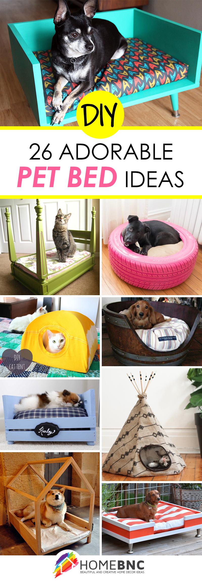 26 Best Diy Pet Bed Ideas And Designs For 22