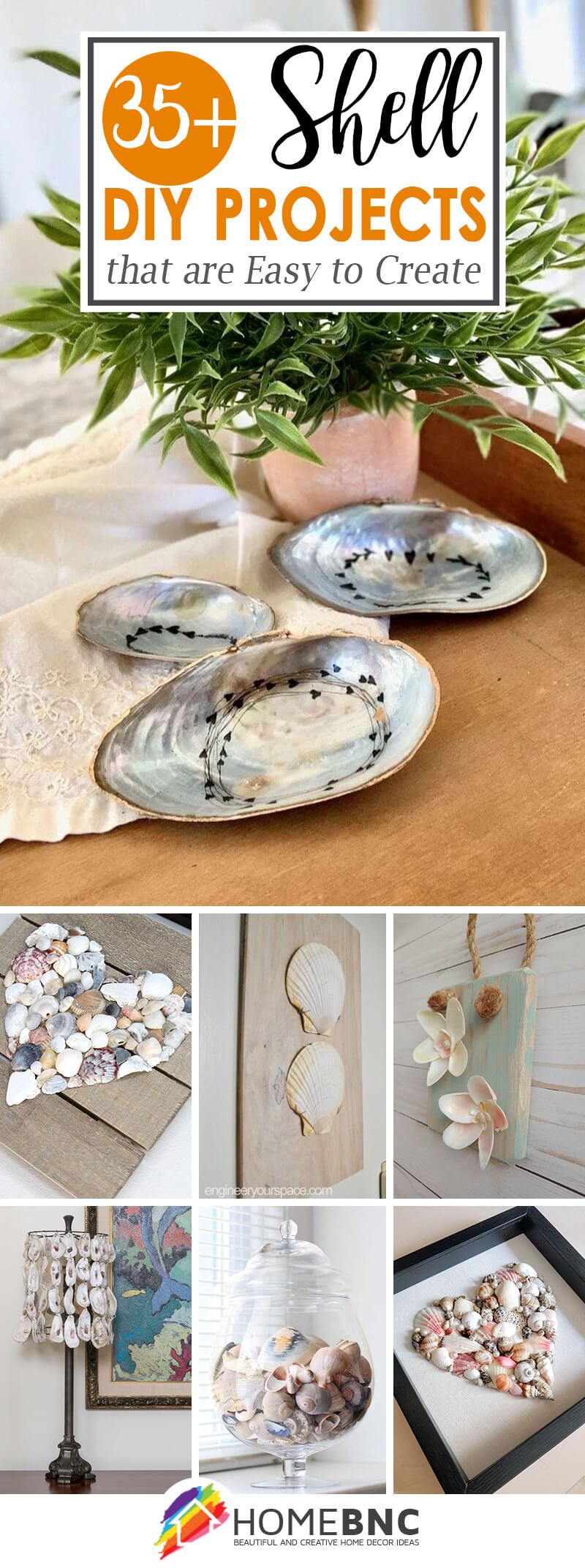 Creative Seashell Craft Ideas You Can Make This Summer - H2OBungalow