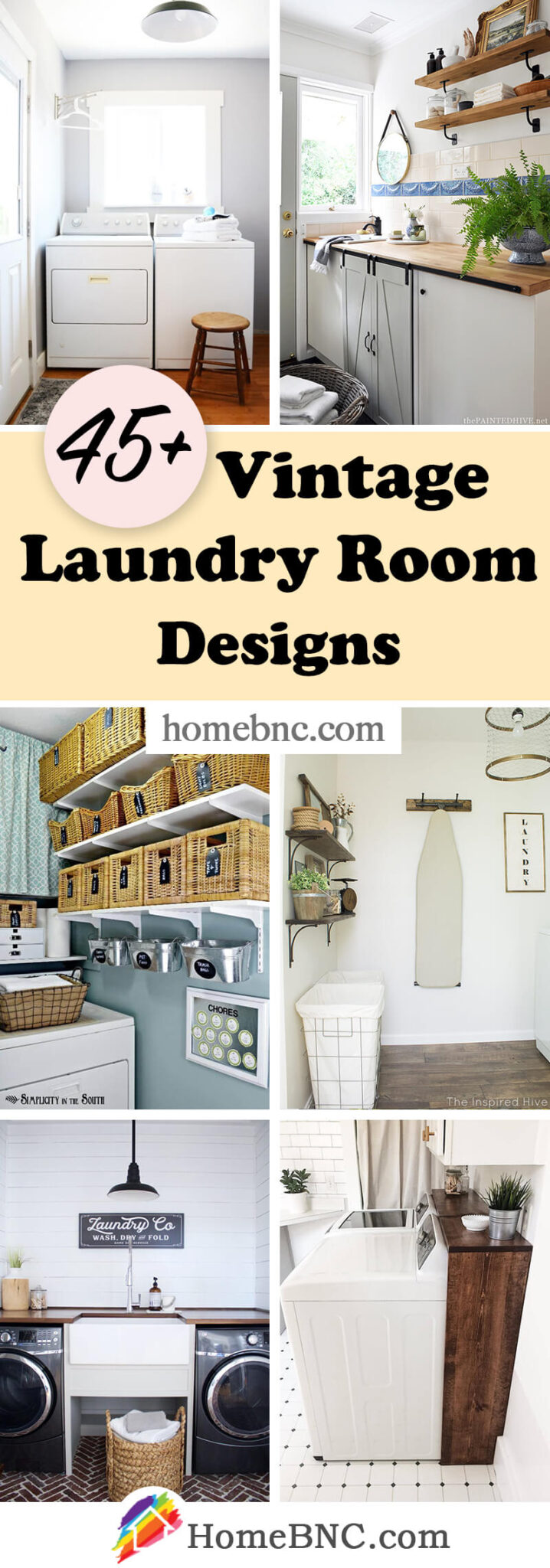 45 Best Vintage Laundry Room Decor Ideas And Designs For 2021