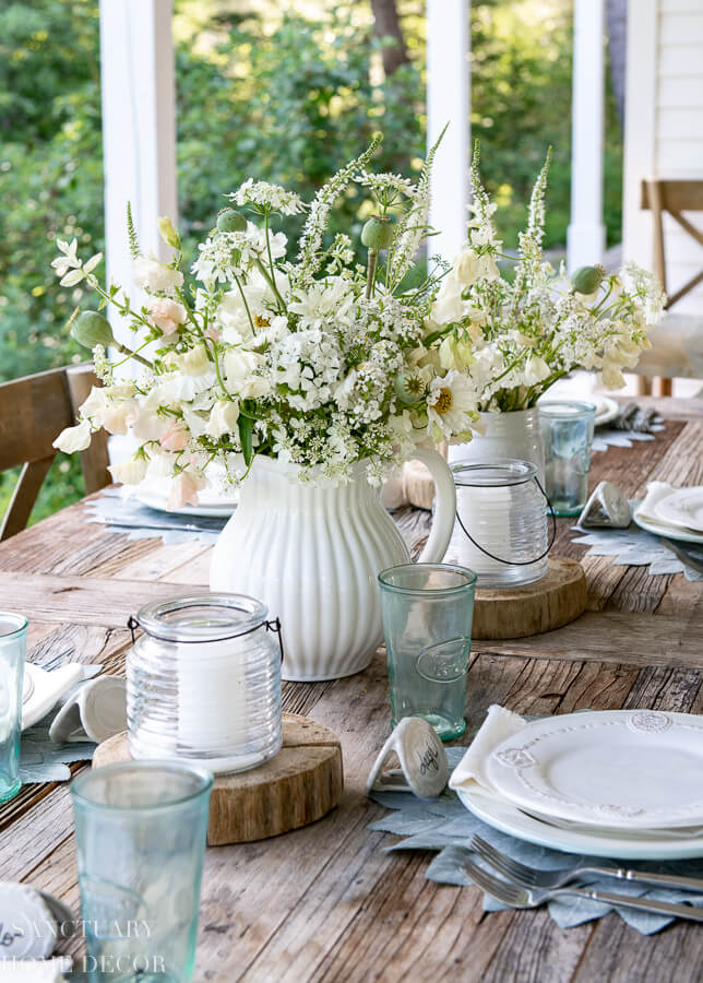 55 Best Summer Table Decoration Ideas, Round Table Setting Ideas For Home
