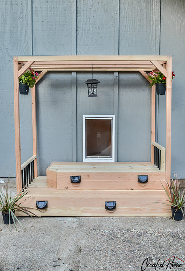 DIY Wooden Stand for Outdoor Display