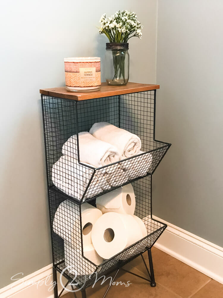 Easy Access Black Wire Storage and Shelves