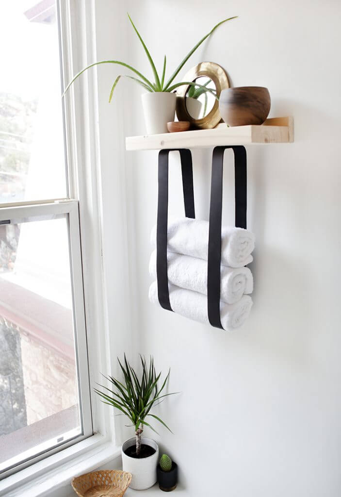 Vertically Parallel Hanging Towel Holder