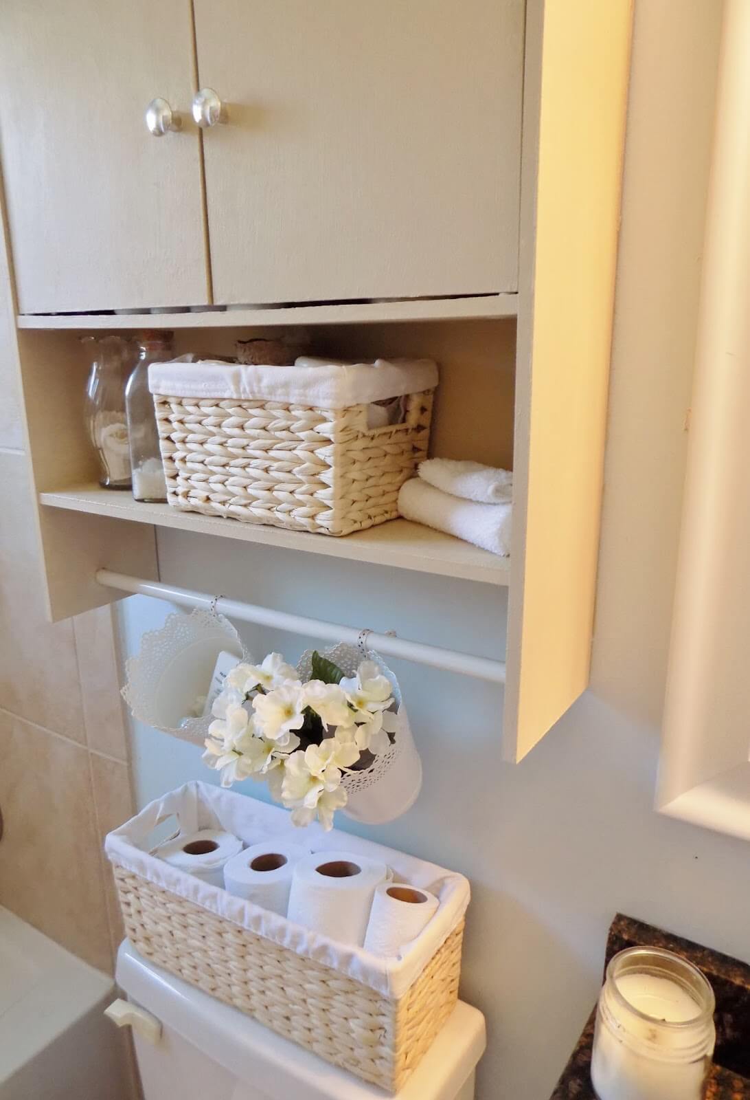 bathroom storage tubs