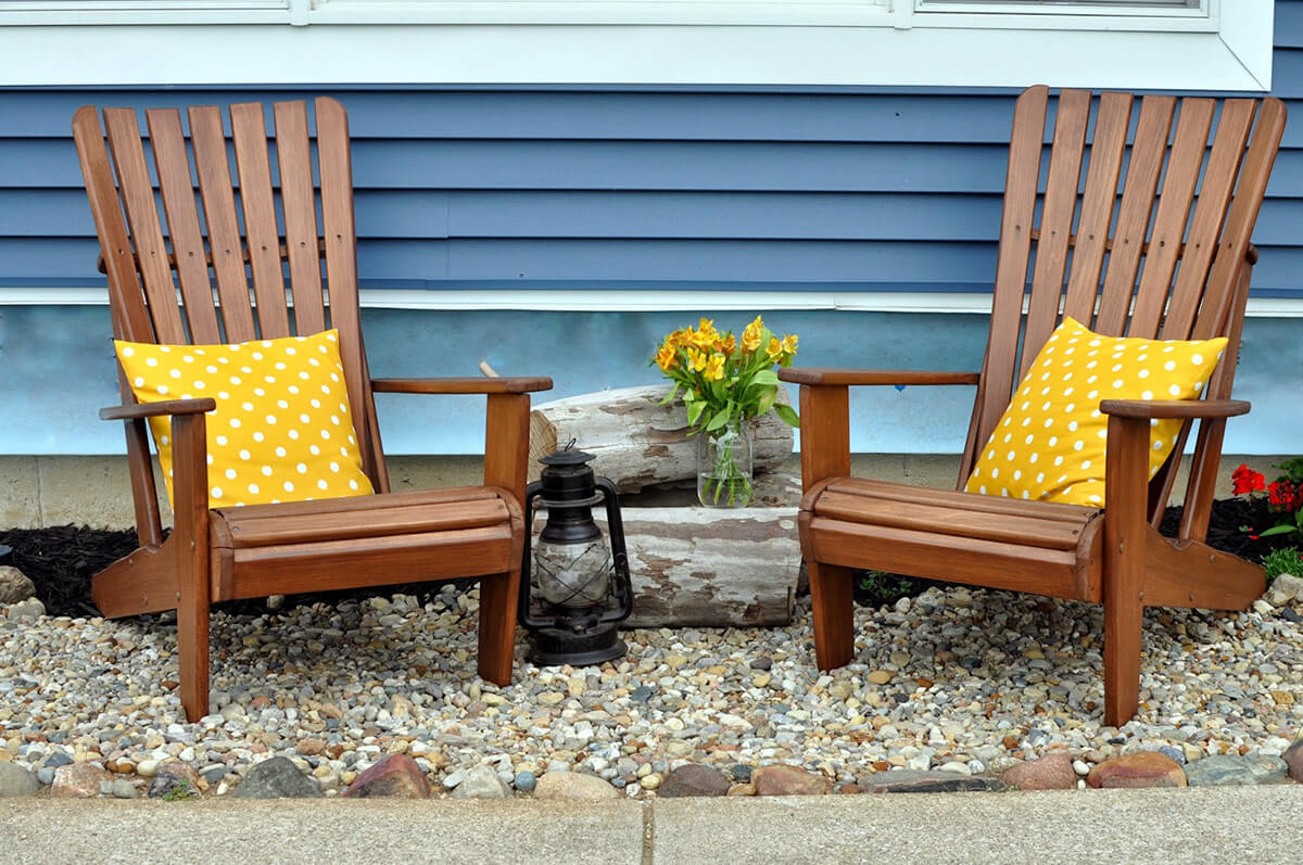 A Pair of Adirondack Chairs