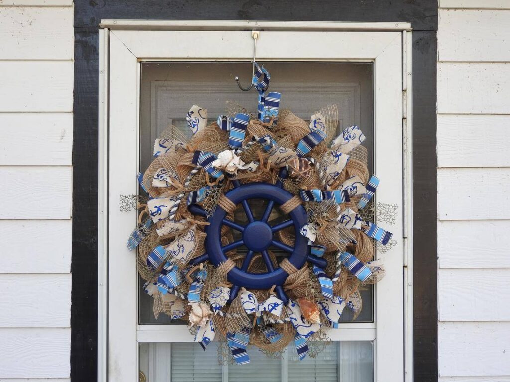 19 Best DIY Nautical Wreath Ideas For Your Door In 2023   16b Diy Nautical Wreath Ideas Coastal Designs Projects Homebnc V2 1024x768 