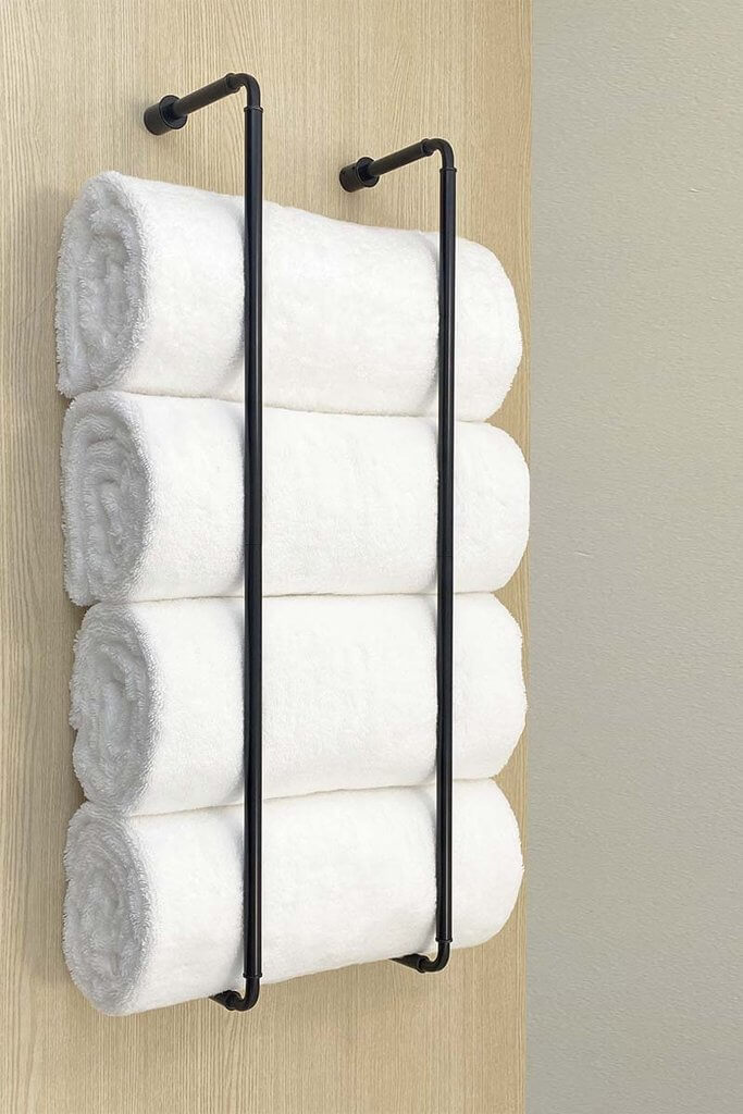 45 Best Towel Storage Ideas And, Bathroom Decor Towel Holder