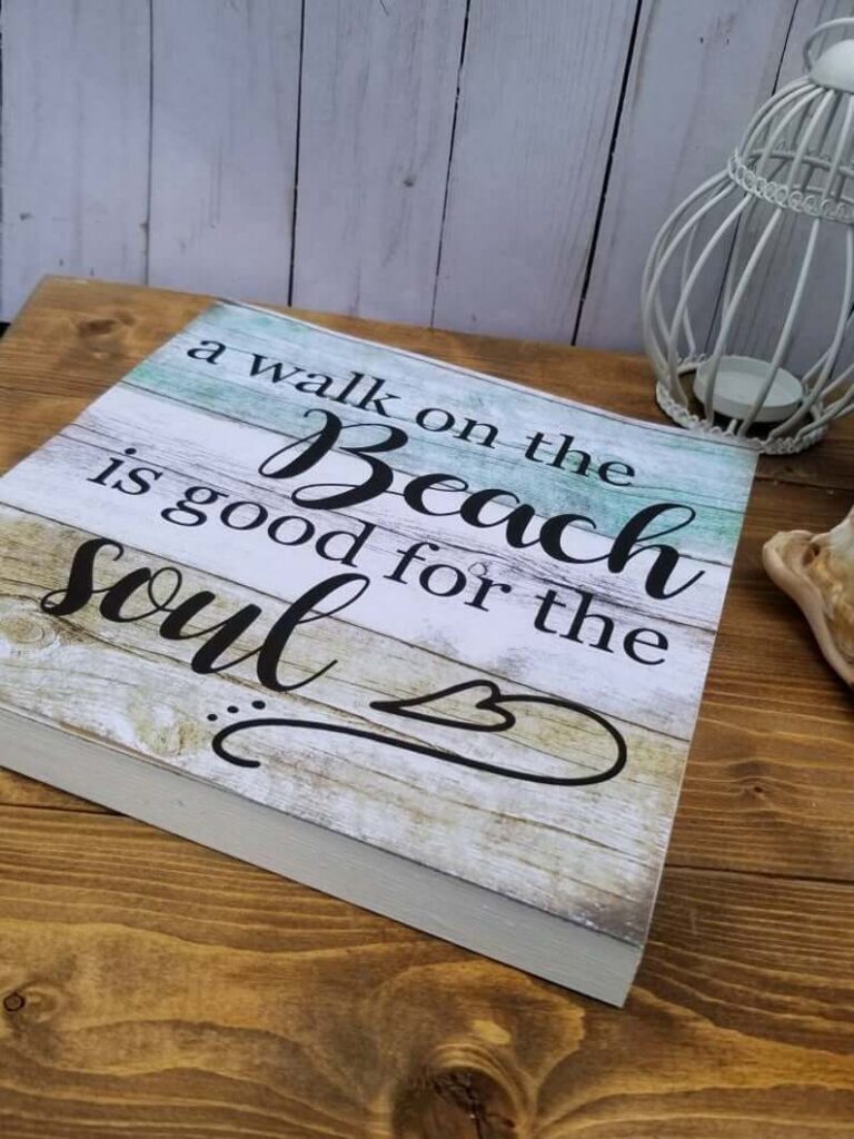 45+ Best Beach Themed Wooden Signs (Ideas and Designs) for 2021