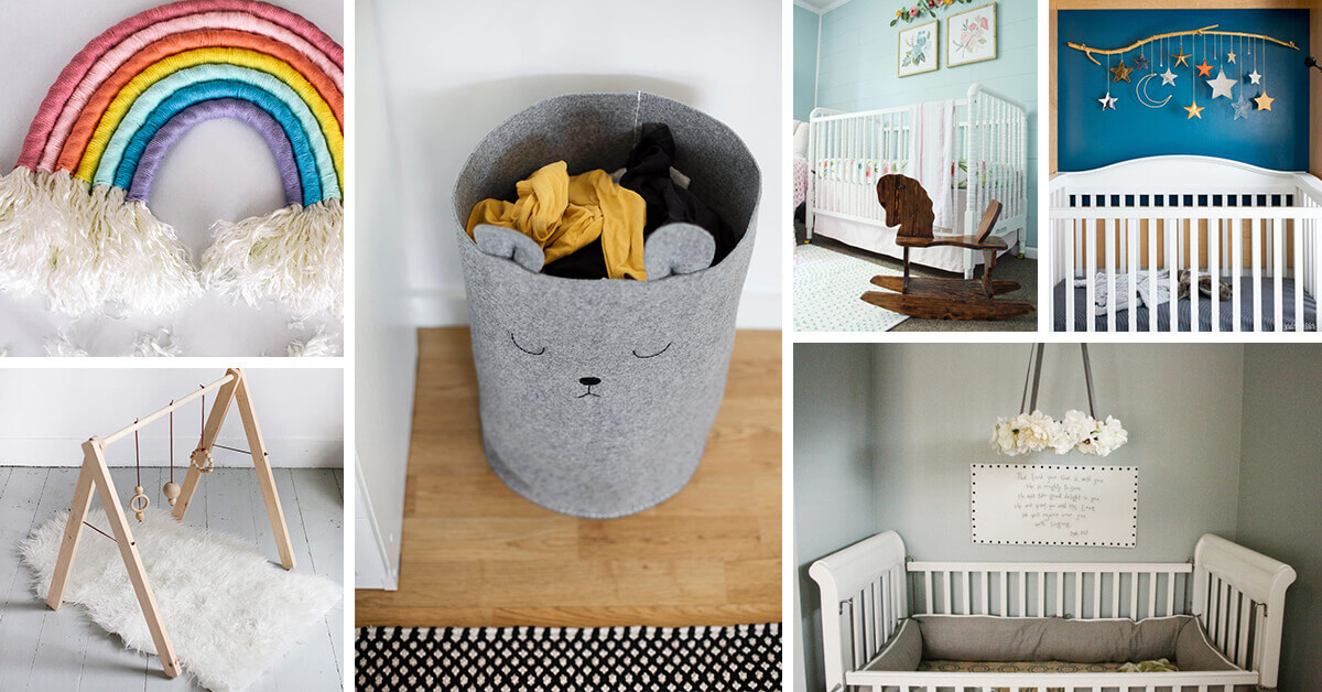 22 Best Diy Baby Room Decor Ideas For A Dreamy Nursery In 2021 - At Home Nursery Decoration Ideas