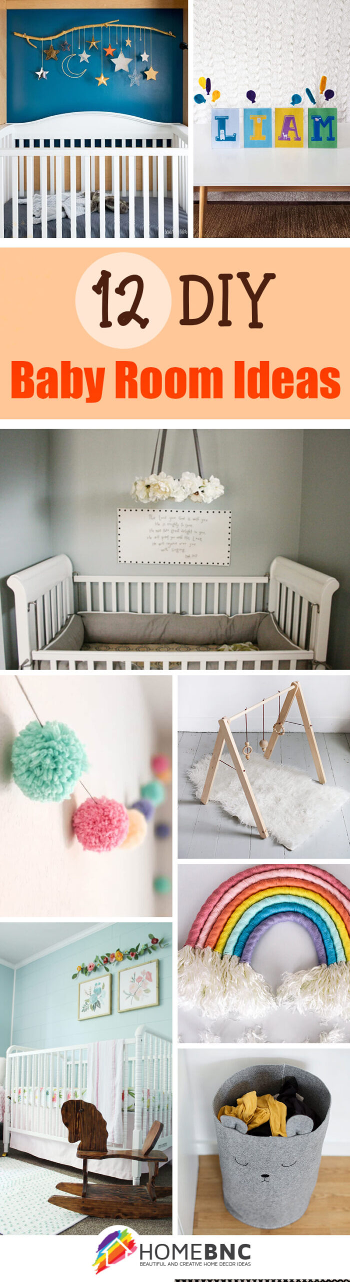 Baby Room Craft Ideas : Diy Baby Nursery Ideas Fun Neutral Decor Ideas The Diy Nuts : Start planning your perfect nursery today!