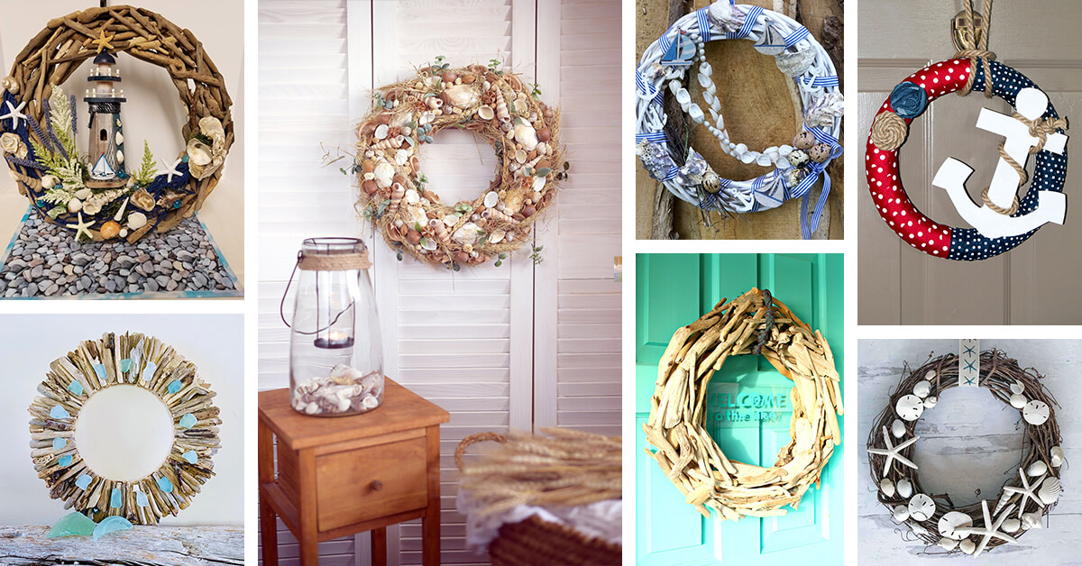Featured image for “19 Simple DIY Nautical Wreath Ideas to Bring the Beach to Your Door”