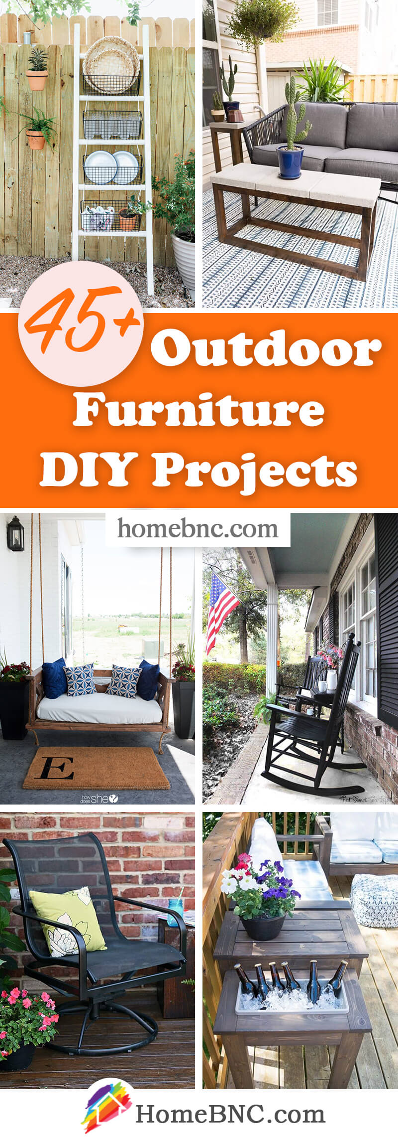 45+ Best DIY Outdoor Furniture Projects (Ideas and Designs) for 2021