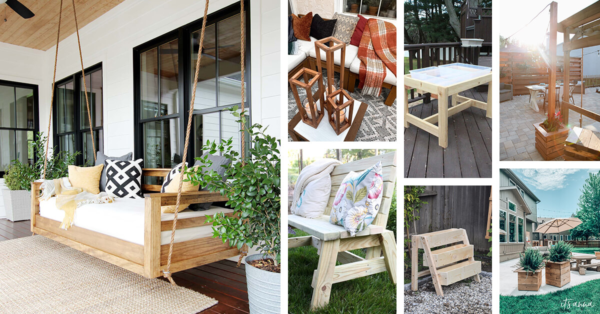 Featured image for “18 Creative DIY Wood Projects for Your Outdoor Living Space”