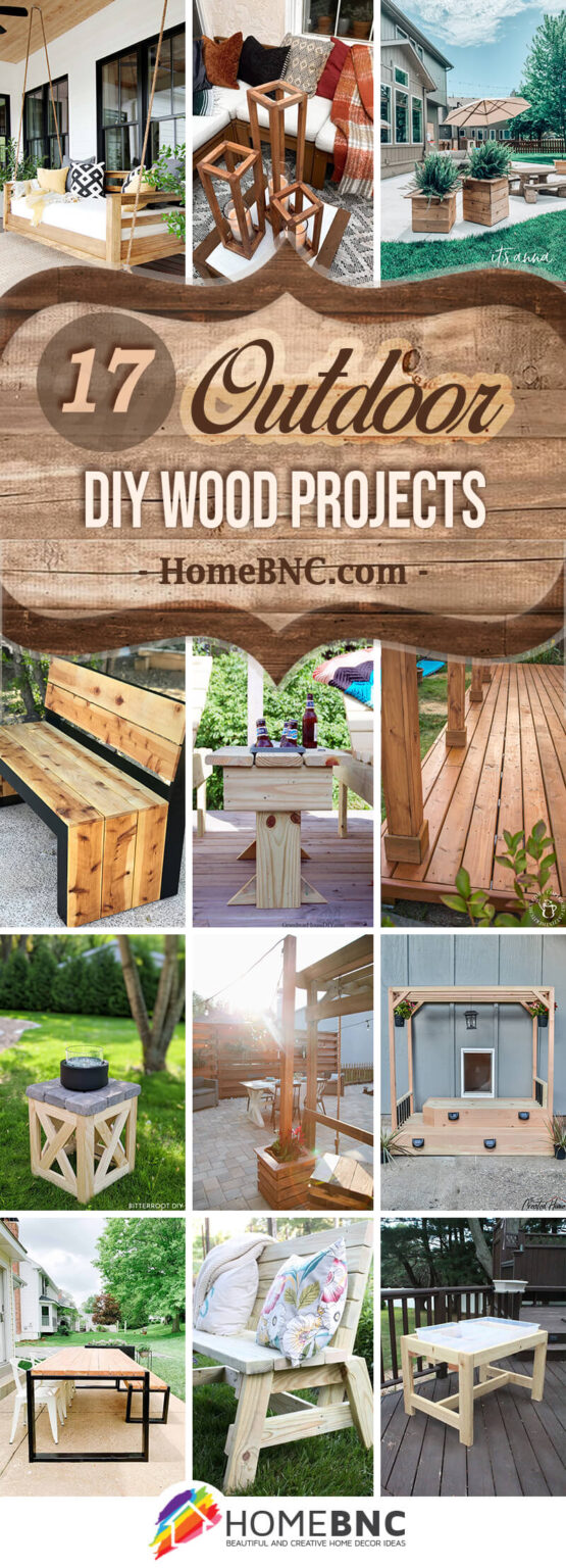 18 Best DIY Outdoor Wood Projects to Try Out in 2021