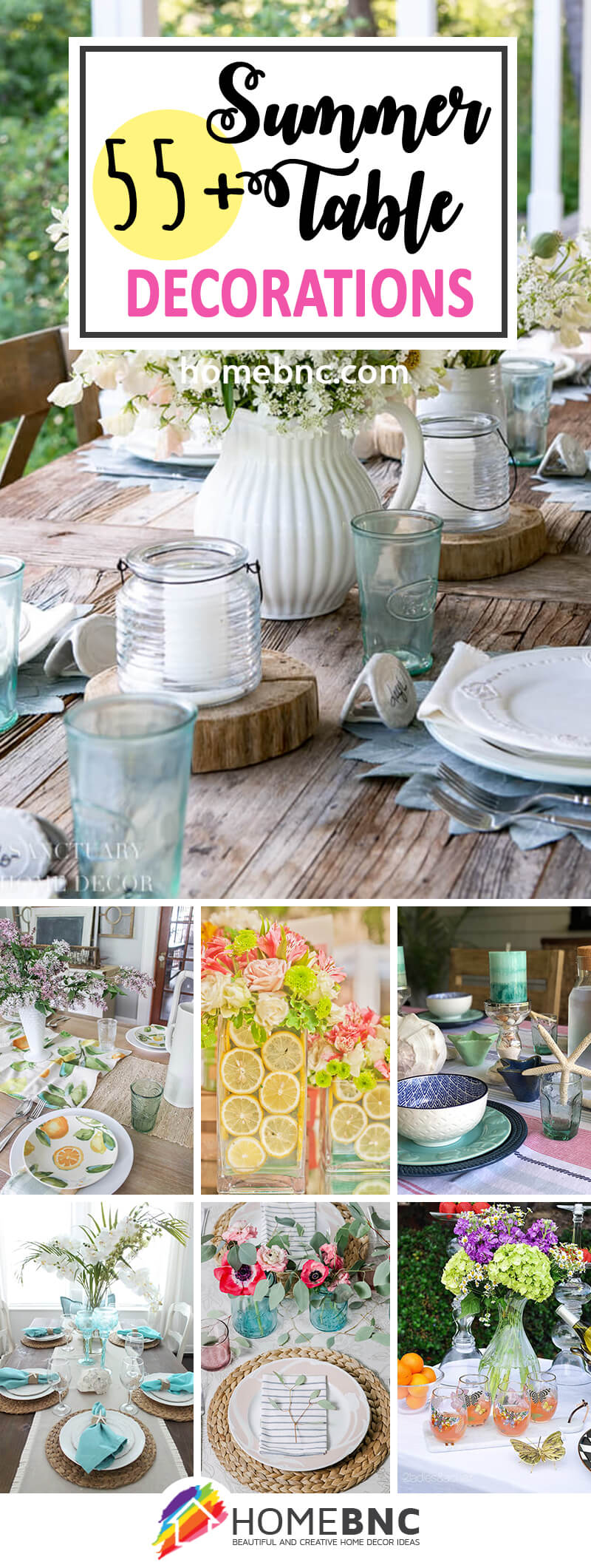 Summer Table Decoration Ideas