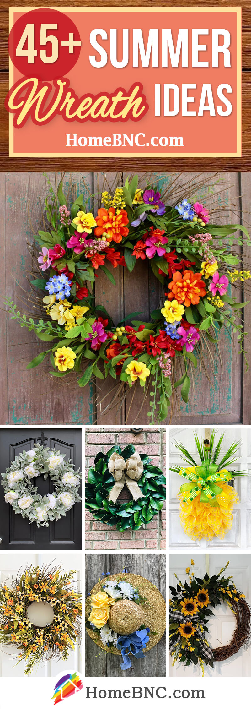 Summer Wreath Designs
