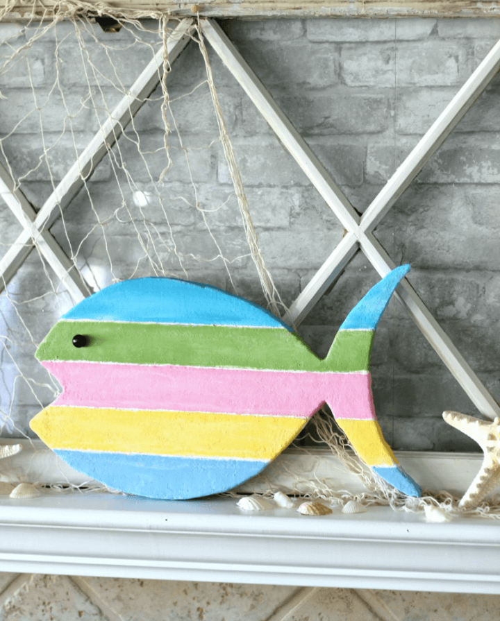 Colorful and Fun Fish Summer Sign